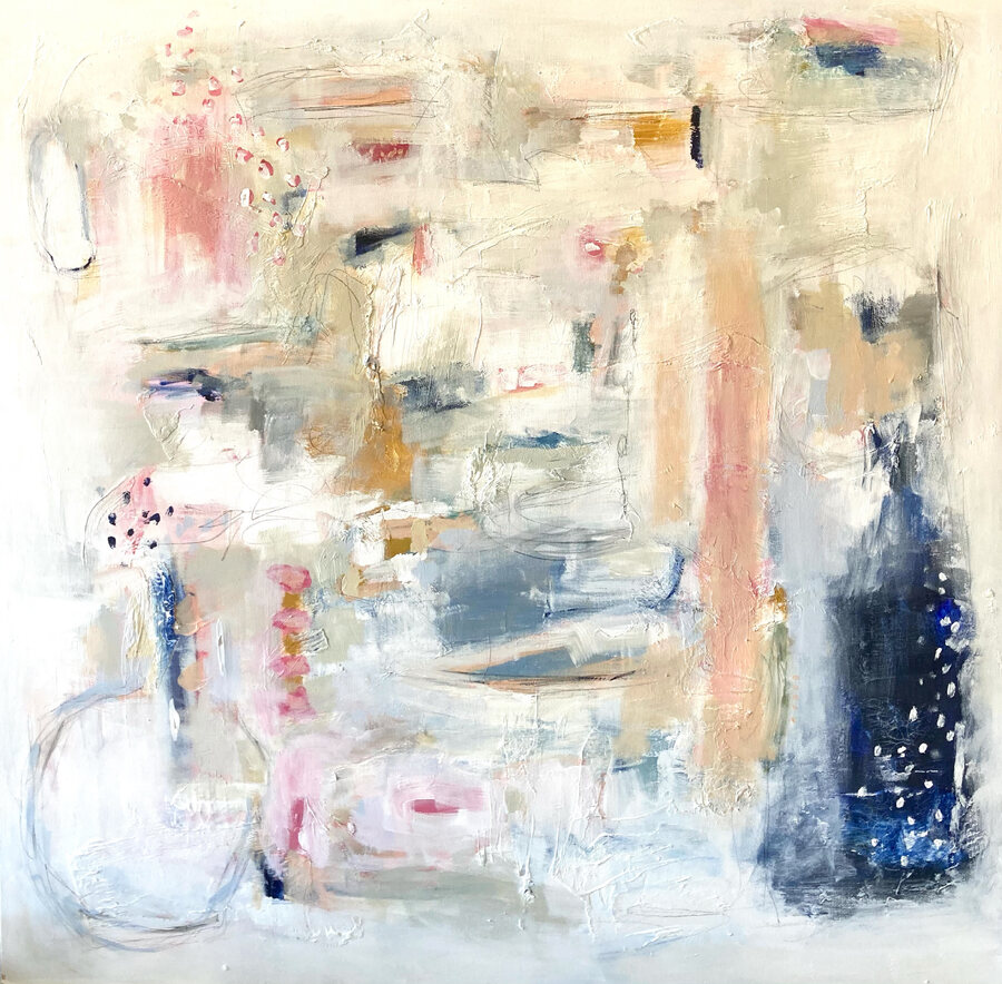 “A New Season”, original abstract painting by Sydni McKenzie