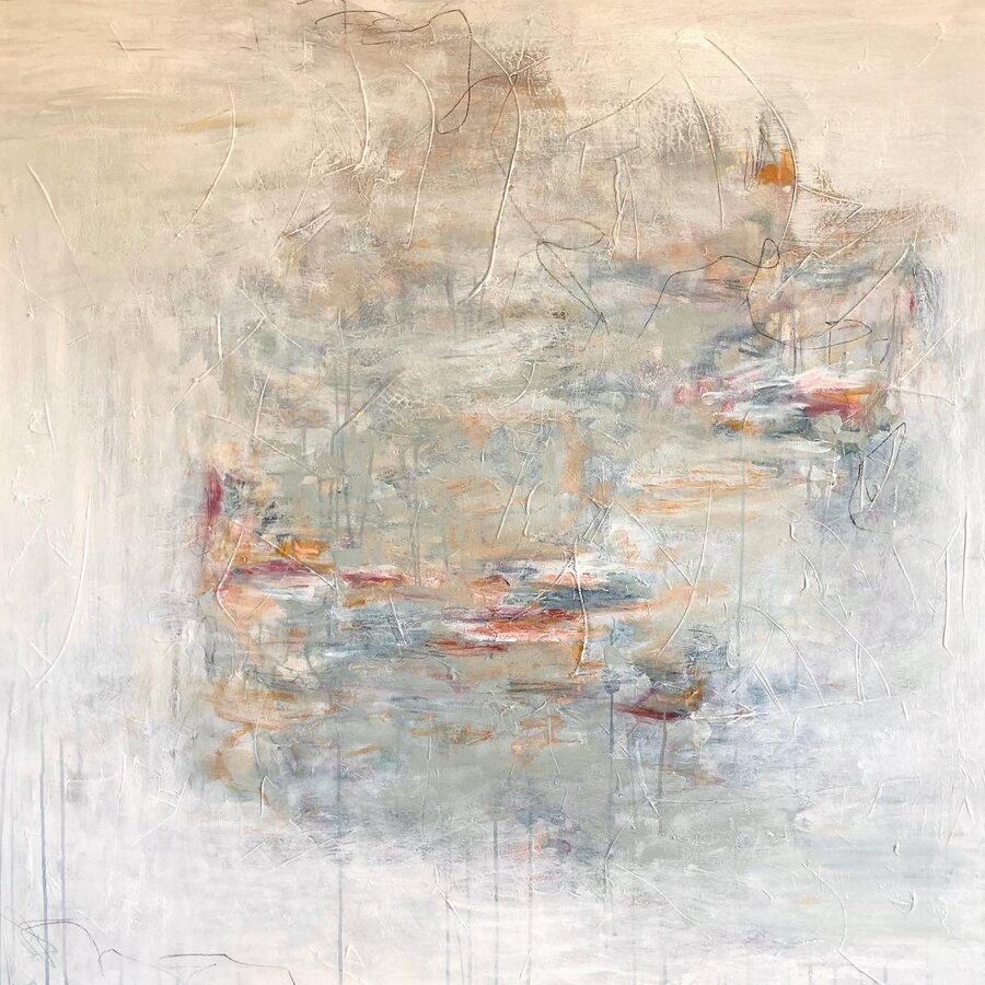 “Change of Pace”, original abstract painting by Sydni McKenzie