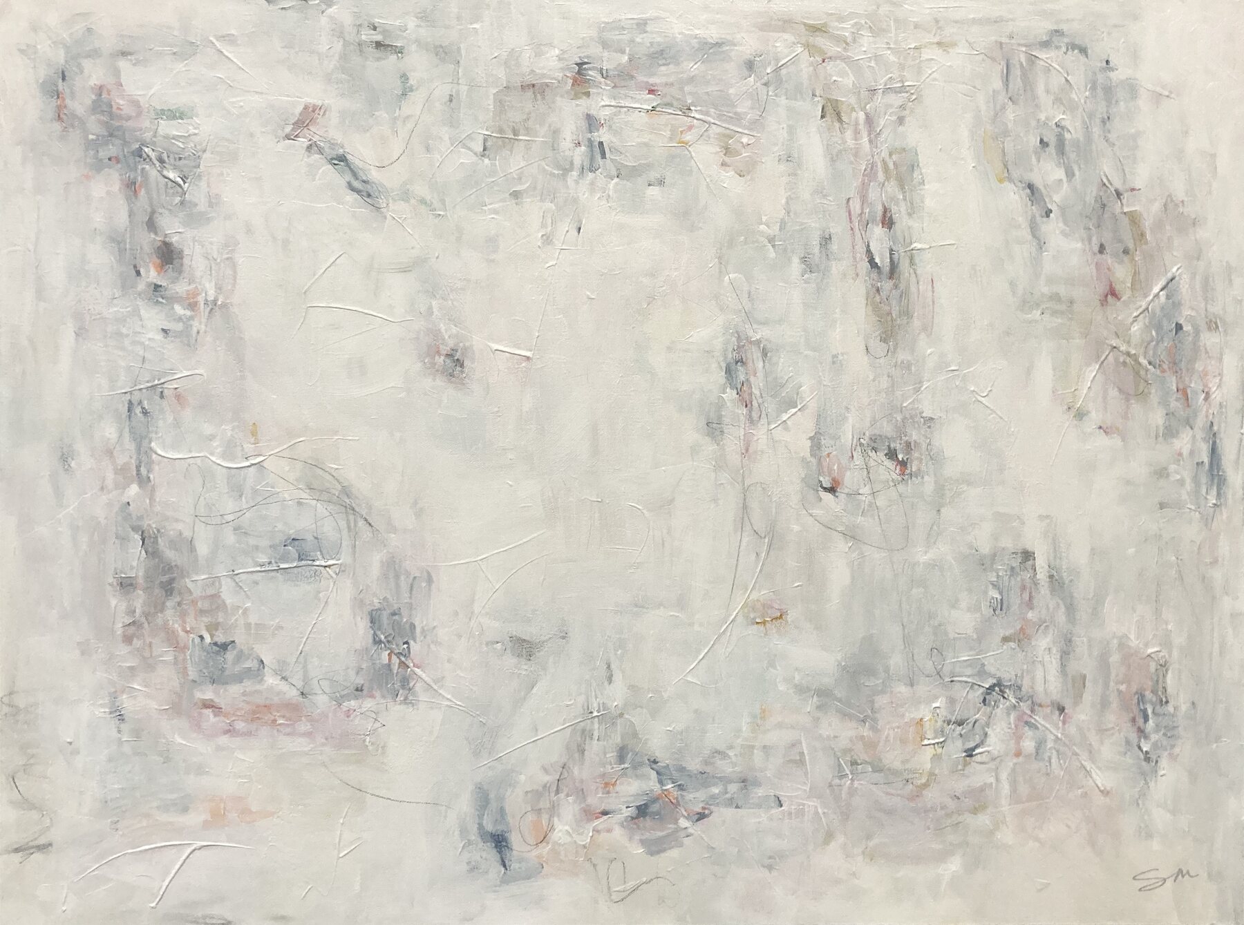 “Dance With Me”, original abstract painting by Sydni McKenzie