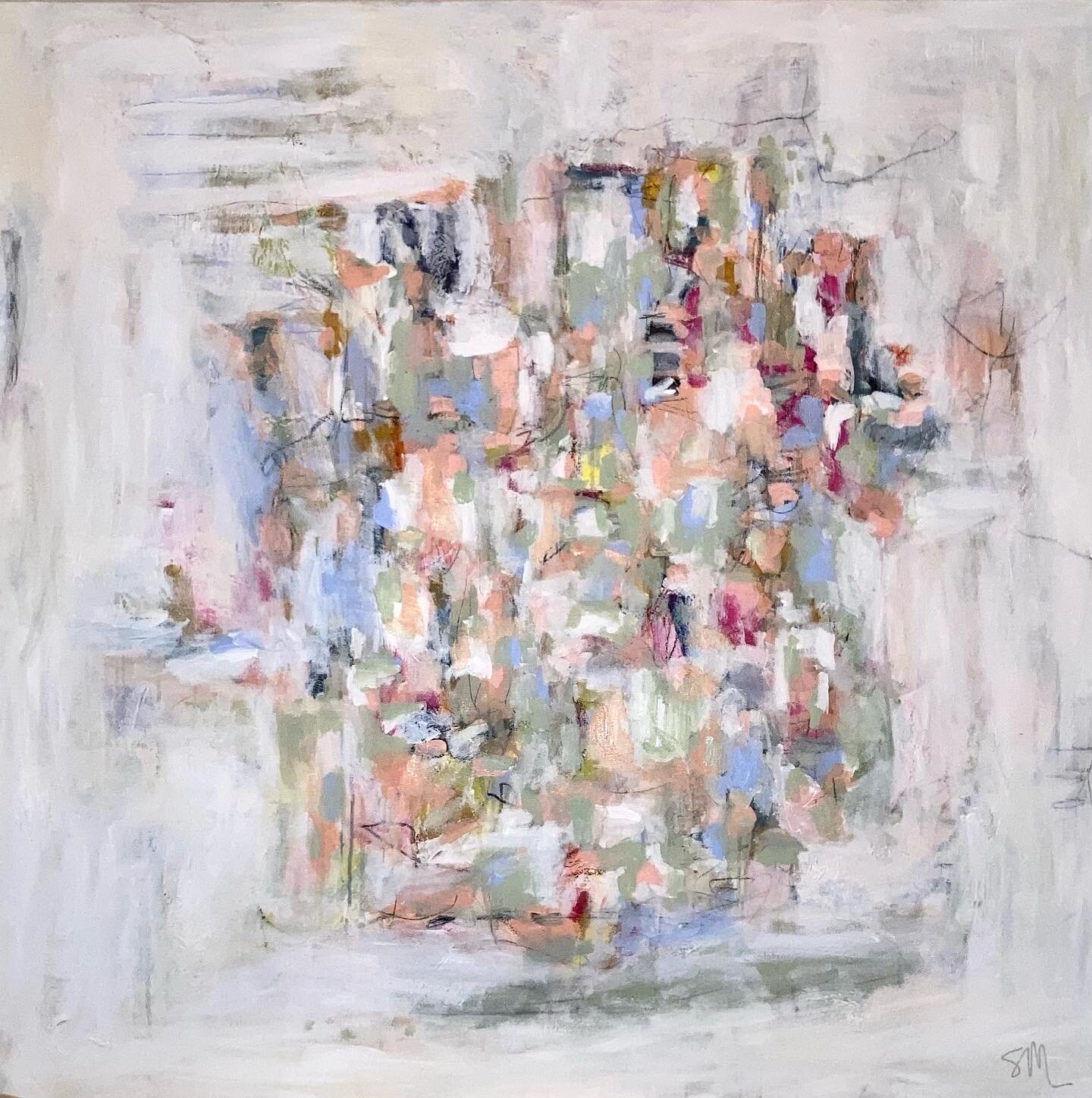 “Jireh”, original abstract painting by Sydni McKenzie